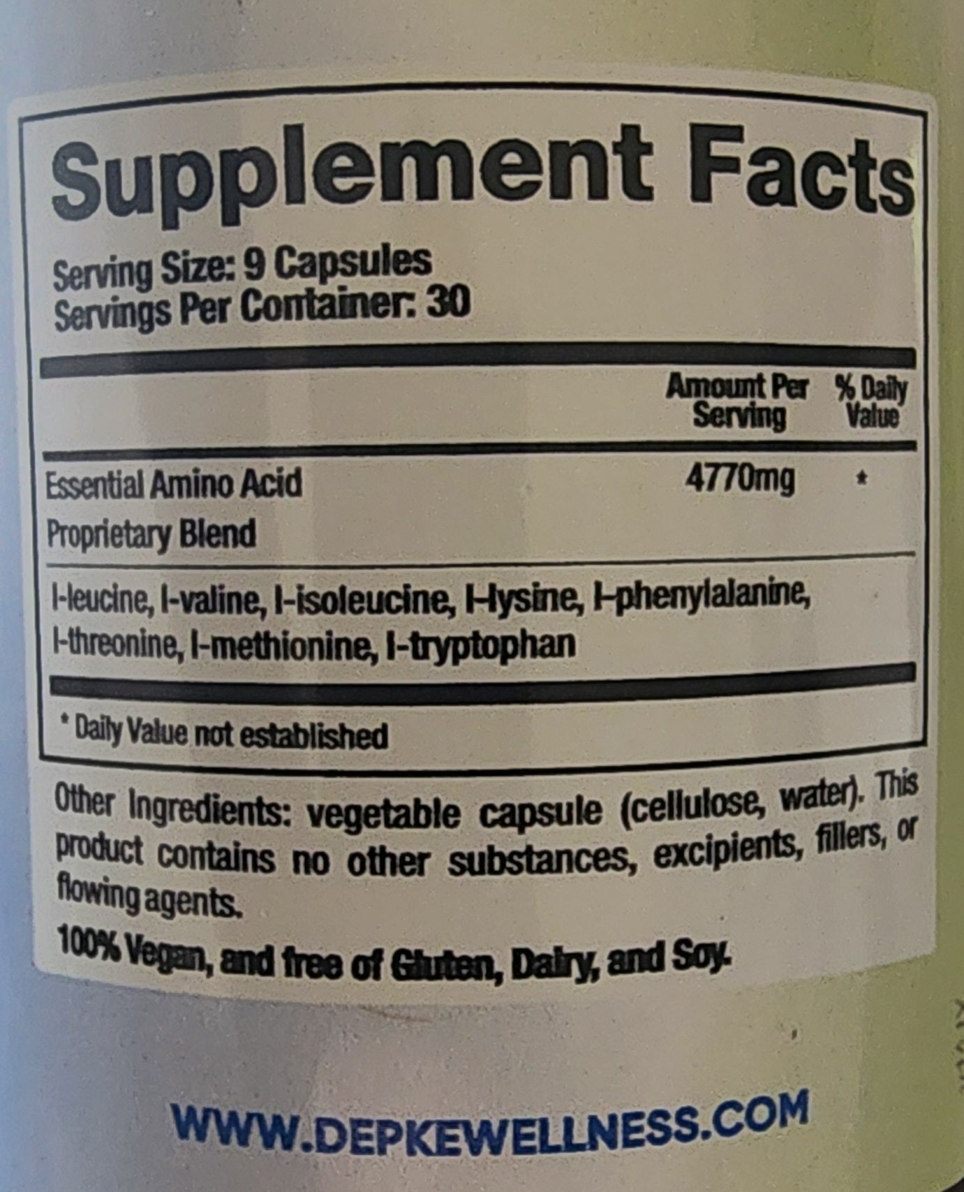 Prime Amino Acid Support